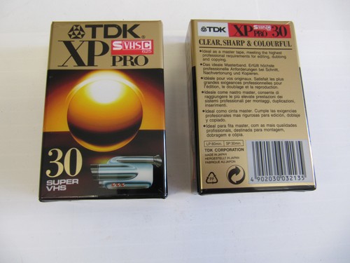 Vhs cassette pro - s, xp
