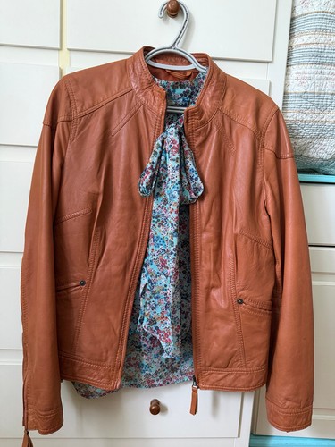 Damen lederjacke echtleder - echtleder, gr