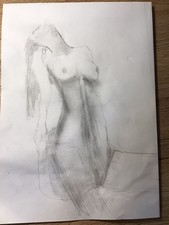 Minimalistische Aktzeichnung