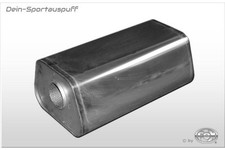 Universal Auspuff Edelstahl