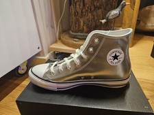 Meue Converse Chucks Silber