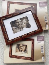 3 Holz-Bilderrahmen in edler