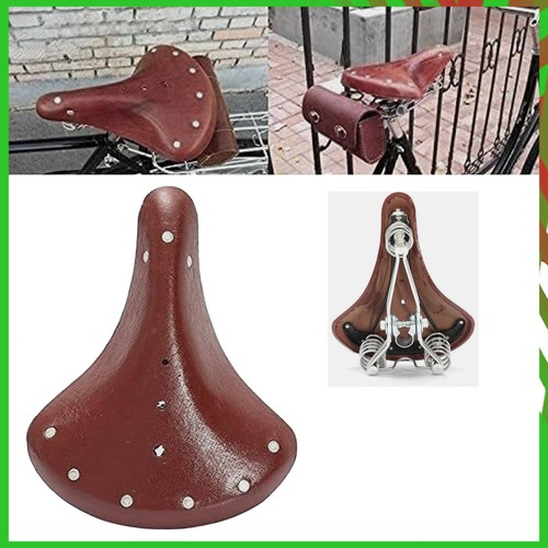 Oldtimer fahrrad ledersattel - oldtimer,