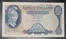 Bank of England £5 * 1957 *