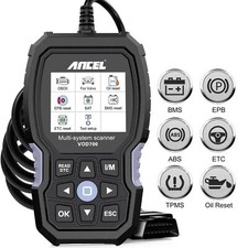 ANCEL VOD700 Profi KFZ OBD2 Scanner Auto Alle System Diagnose TPMS DPF für Volvo