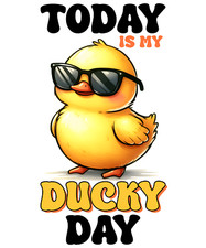 9x9cm Car Sticker Funny Duck