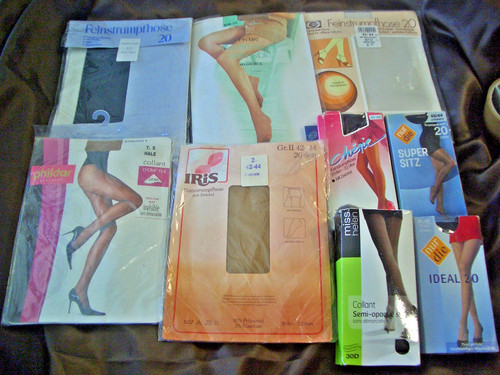 Strumpfhosen paket nylons - 9x,