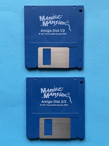 Maniac mansion amiga 500 - mansion,