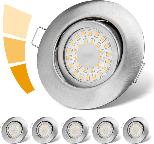 Led einbaustrahler 230v flach - led,