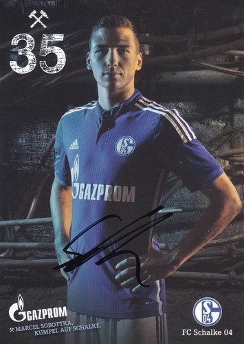 Marcel sobottka autogrammkarte - sobottka,