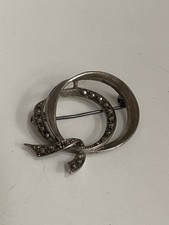 Alte Brosche Silber 835 mit