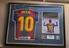 Lionel Messi Autogramm Trikot