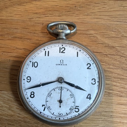 Omega taschenuhr silber 800 - omega,