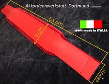 8 x 54 cm Akkordeon ( Leder )