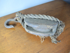 Toller Antiker Schiffsblock aus dem Hamburger Hafen