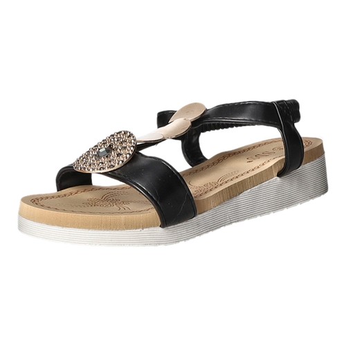 Keil sandalette 30mm - sandalette, ab