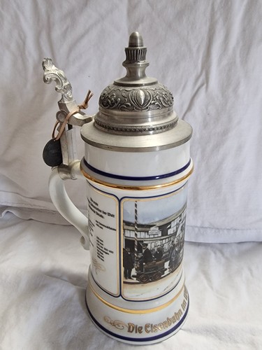 Bierkrug seidel mit - bierkrug,