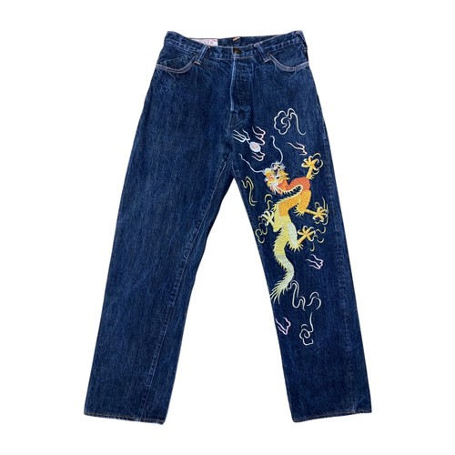 Yamane jeans blau selvedge - jeans,