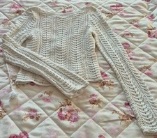 H&M Toller Häkelpullover