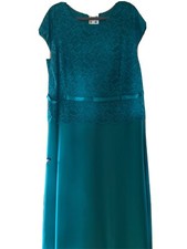 Abendkleid/ Brautmutter Lang Grösse 54