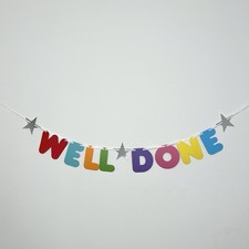 Well Done Banner Prüfungen