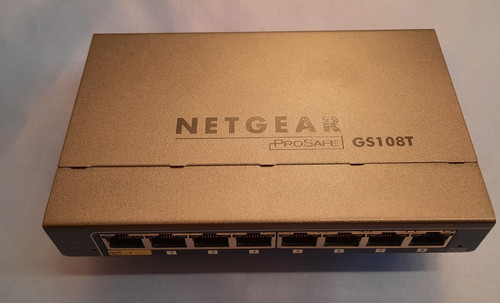Netgear gs108tv2 prosafe - -,