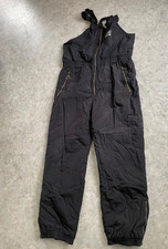 Damen Skihose, schwarz, mit Trägern, Gr. 58
