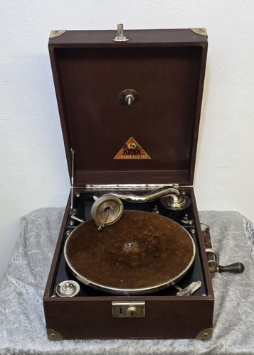 Koffergrammophon von limania - koffergrammophon,