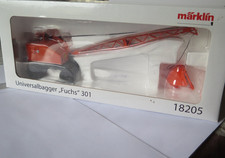 Märklin 18205 "Universalbagger "FUCHS" 301, orange" Neu, OVP
