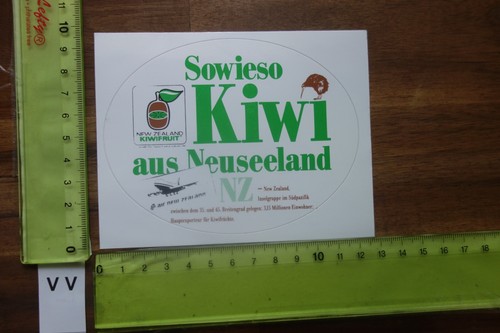 Alter aufkleber frucht kiwi - frucht,
