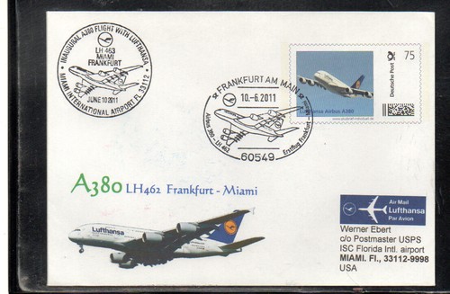 Lufthansa ffc erstflug a380 - erstflug,