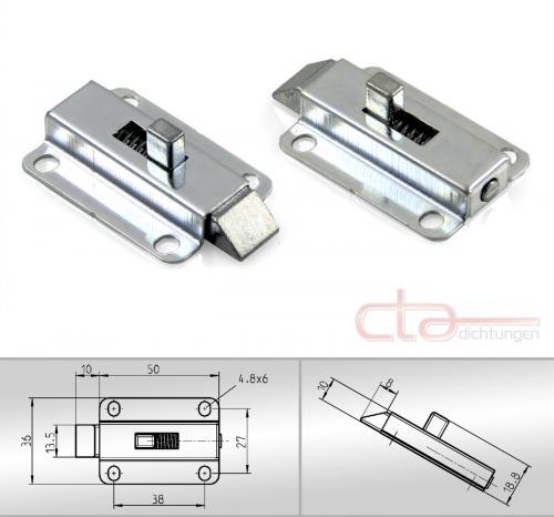 Federriegel - 1x,