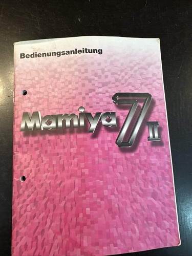 Mamiya anleitung - 7, ii