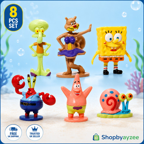Teiliges set sponge bob - 8-teiliges,