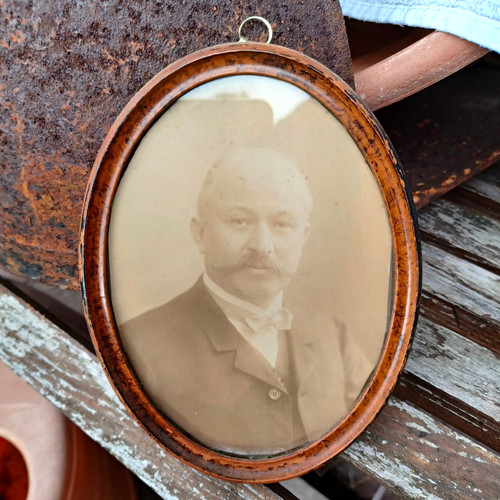 Biedermeier bilderrahmen braun - biedermeier,