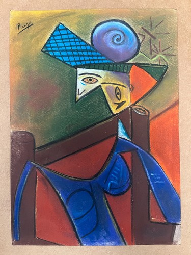 Pablo picasso zeichnung auf - picasso,