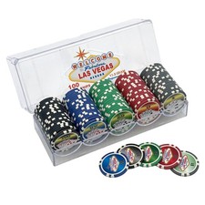 100 Piece "Las Vegas" Design