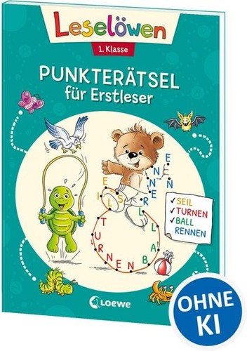 Leselöwen punkterätsel für - leselöwen,