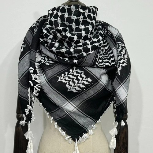 Shemagh schwarzer keffiyeh - schwarzer,
