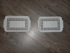 WINTERLING KIRCHENLAMITZ Bavaria - 2 kleine Servierplatten Beilagenplatten