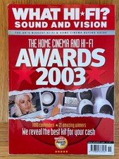 VINTAGE What Hi Fi Award 2003