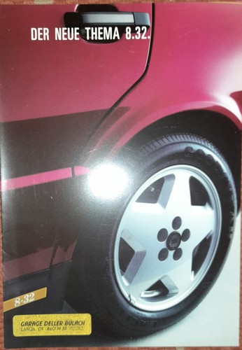 Lancia thema prospekt - thema, 8.32