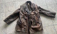 Alte Ausrüstung Uniform Militär Kommandanten Jacke braun Deutsches Reich 1-2WK