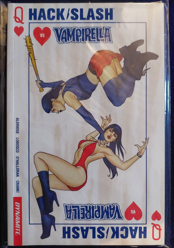 Comic dynamite hack slash - slash, vs