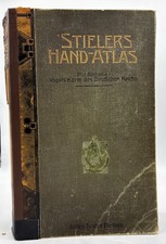 Stielers Hand-Atlas: 100 Karten in Kupferstich mit 162 Nebenkarten  [Und: Vogels