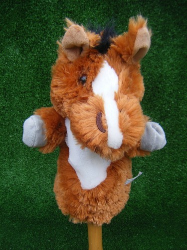 Eschenholz pferd handpuppe - pferd,