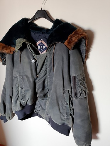 Herren jacke mit öko fell - jacke,