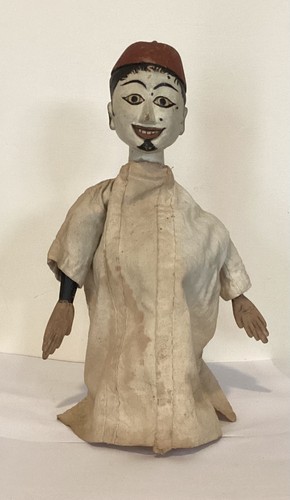 Vintage indonesische holzpuppe - indonesische,