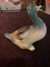 Porzellan-Figur Ente Erpel