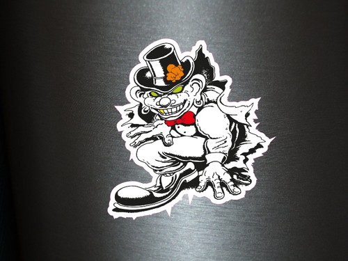 Aufkleber bad clown böse - aufkleber,